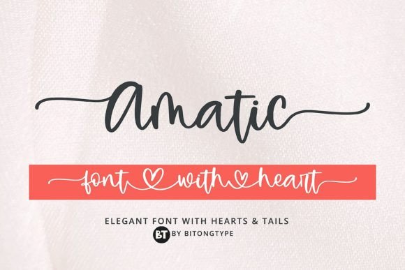 Amatic: A Handwritten Font for Authentic Creative Projects
