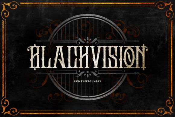 Black Vision: A Typeface for Bold Statements
