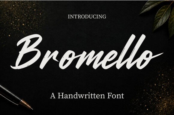 Bromello: The Modern Handwritten Script for Today's Creative Projects