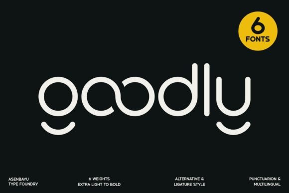 Goodly: The Modern Rounded Sans Serif for Approachable Brands