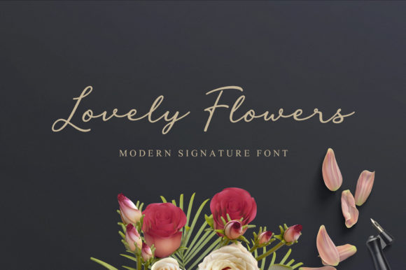 Lovely Flowers: A Balanced Script for Modern Projects