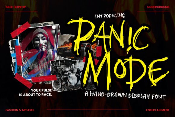 Panic Mode: The Hardcore Grungy Font for Maximum Impact