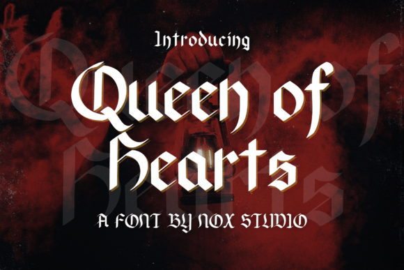 Queen of Hearts: A Gothic Font with Classical Soul