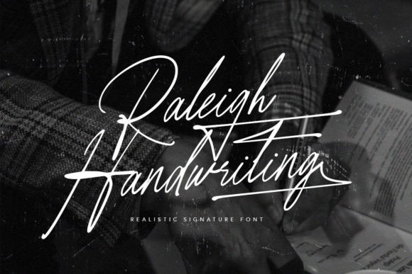 Raleigh Handwriting: A Modern Calligraphy Font for Authentic Design