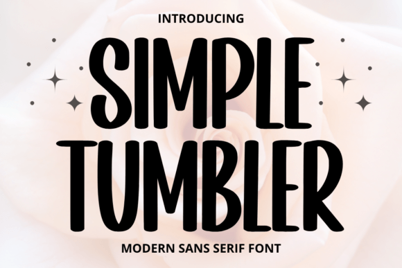 Simple Tumbler: A Friendly Sans Serif for Warm Branding