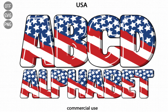 Usa: A Fun Decorative Font for Patriotic Projects